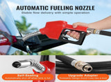 Portable Diesel & Gasoline Tank, 182L, 10.6 GPM Flow Rate, Diesel Fuel Tank with Electric Transfer V952-BXSRYXHSSL48HT1Z8V9