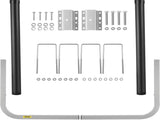 Boat Trailer Guide-ons, 40", 2PCS Rustproof Galvanized Steel Trailer Guide ons, Trailer Guides with V952-CTCDGHYL40PVC20BOV0