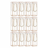 Clear Transparent Plastic Gift Box with Gold Border Display Case for Candy Jewelry Flower Small V1369-AZ3-W-11027