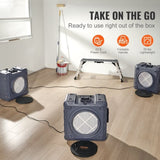 Air Scrubber with 3-Stage Filtration, Stackable Negative Air Machine 800 CFM, Air Cleaner with V952-KQXDQJ3800CFMYP0KV3