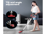 Devanti Stick Vacuum Cleaner Bagless Corded 500W Red VAC-CL-CORD-RD