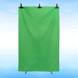 Green Photo Backdrop 1x1.6m Mixed Cotton Photography Background Cloth V1192-AZ-W-25426