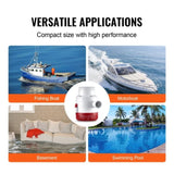 Bilge Pump, 3000GPH Automatic Submersible Boat Bilge Water Pump with Float Switch, 40 mm Outlet V952-CDB3700GPH00T37E4V9