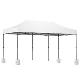 Instahut Gazebo Pop Up 3x6m w/Base Podx4 Marquee Folding Outdoor Wedding Camping Tent Shade Canopy GAZEBO-T-3X6-F-WH-BASE