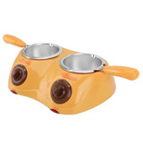 Chocolate Melting Pot Chocolate Melter with 2 Boiler Tools Stainless Steel Electric Fondue Pot for V1294-YM0901-3113230307911