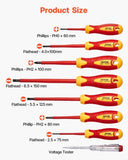Insulated Screwdriver Set 12-Piece Insulated Tool Set for Electricians V952-JYGJTZJYQZJYCORXHV0