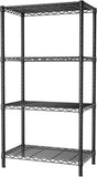 CARLA HOME 4-Tier Adjustable Metal Storage Shelves Wire Rack Organizer for Kitchen, Pantry, Bathroom LSB-36203