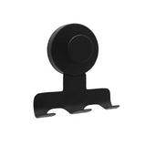 stainless steel suction cup razor holder, wall hook, no drill bathroom organizer, traceless V1102-113-07129-GLD-3PCS