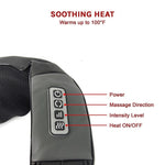 Shiatsu Neck & Back Massager with Heat Deep Kneading Massage Pillow for Shoulder V63-835881