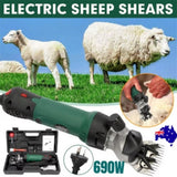 690W Electric Sheep Shears 2400R/Min 6 Speed Grooming Kit with 8 Grids Heat AU V201-CUT0850GR8AU