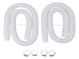 Swimming Pool Replacement Hoses with Clamps for 300 330 530 1000 Gallon Pool Pump V1294-YM0703-3111230125411