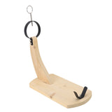 Wooden Ham Holder Stand Pine Wood Stable Ham Display Rack Stand for Carve and Slice Spanish Ham V1294-YM0901-3118250077712