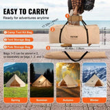 Canvas Bell Tent, 4 Seasons 7 m/22.97 ft Yurt Tent, Canvas Tent for Camping with Stove Jack, V952-FBZXZP7MMGBZ9SSOBV0