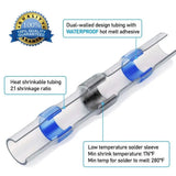 Waterproof Solder Ring Heat Shrink Middle Connector Solder Terminal Electrical - Multi - Size V1107-145-98781-MLT-1000PCS