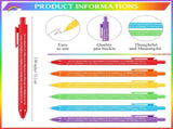 36 Pack Positive Gifts Bulk for Kids Rainbow Inspirational Pens Motivational Notebook with V1259-DP01-A-5644