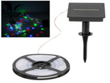 5M 100LED Solar Power Strip Lights Outdoor Waterproof High Brightness Colorful Light V1294-YM0901-3119200136311