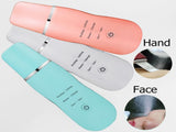 Ultrasonic Skin Scrubber - Deep Cleansing, Peeling, Lifting & Ion Infusion Facial Spatula V888-ELOSUNG35043