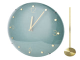 Modern Hanging Clock Framless Round Wall Pendulum Clock for Home Bar Shop Cafes Living Room V1294-YM0901-3115210122411