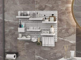 CARLA HOME Pegboard Combination Kit with 4 Pegboards and 18 Accessories Modular Hanging for Wall LSB-36101