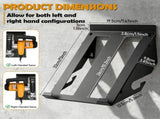 Carbon Steel Circular Saw Holder, Practical Humanized Design, Solid Sturdy, Space Saving, for V1366-AZ2-W-15042