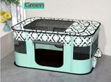1 piece hot sale cat nursery pet nursery, foldable with a black handbag cat dog cage fence dog cat V1102-HEMM-003
