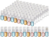 200PCS Mini Glass Spray Bottles, 3ml Transparent Perfume Sample Bottles with Leak-Proof Design, V1369-AZ3-W-08849