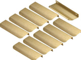 10 pieces - Handle - Furniture handle - Kitchen cabinet - Concealed handle - Furniture V1188-NK-BOL-233
