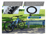 2 Pack 26X4.0 Fat Tube with AV 32mm Valve, Tubes with 2 Tire Levers, for Road/Mountain /E V1366-AZ2-W-16229