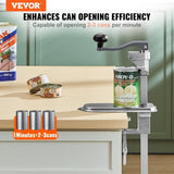 Manual Can Opener, Commercial Table Clamp Opener for Large Cans, Heavy Duty Can Opener with Base, V952-KGQ40CMBXGZJMDFV2V0
