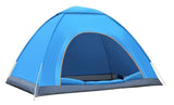 1-Person Camping Tent Automatic Pop Up Beach Tent Waterproof Wind Shelter Easy Setup, Blue, V1188-MS-325-1467