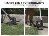 BAUMR-AG LN3 20V SYNC Cordless 2in1 Line Trimmer & Lawn Edger, with Battery and Charger Kit, V219-PLTCLSBMLN3A
