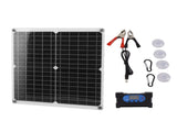 Solar Panel Charge Controller Set Monocrystalline Silicon 25W 10A Fast Charging Battery Free Drive V1294-YM0706-3114230128911