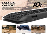 X-BULL Recovery tracks Boards 10T 2 Pairs/ Sand / Mud / Snow Mounting Bolts Pins Gen 2.0 -Black V211-AU-ST002XBP001-2