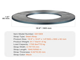 Packaging Steel Strapping Roll, 500 m Length x 19 mm Width x 0.55 mm Thickness, 770 kg Break V952-BZKZDGD34YC17YHGVV0