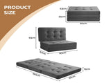 Giselle Single Folding Mattress 15cm Foldable Foam Portable Guest Sofa Bed Camping Mat FOAM-MFM-CDF-15-S