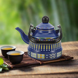 Enamel Water 1.1L Enamel Teapots Vintage Stovetops Large Capacity Coffee Pots Boiling V1188-MS-227-1465