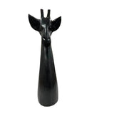 Handcrafted Black Giraffe Ornament 37cm V637-33822GRF