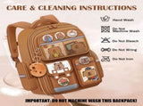 Cute Capybara Backpack with Chic Case and More Pins Ita Bag Cartoon Laptop Travel Utility Funny V1107-BACKPACK-SMALL