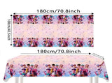 K-pop Demon Hunters Birthday Party Decorations Set Banner Cake Topper Balloons for Kids Theme V1188-SU-FY95-00057
