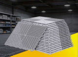 Giantz 20PCS Garage Floor Tiles Interlocking Drainage Non-Slip Tiles Heavy Duty for Workshop Grey GFT-40X40-20P-GR