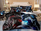 Drago Wolf Thunder Eclipse Quilt / Doona / Duvet Cover set V745-AQ042999Q3