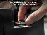 Espresso Tamping Station Height Adjustable 51-54/58mm Portafilter Holder with 4pcs Tamper and V1294-YM0901-H49286B