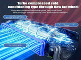 Cooling Conditioner Fan, Energy Efficient Conditioner Cooling Fan Quiet,Speeds & Led Touch V1192-AZ-W-33377