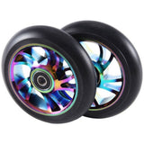 2Pcs 110 mm Colorful Aluminium Stunt Scooter Wheels Aluminum Scooter Wheel Scooter Accessories V1366-AZ2-W-15854