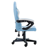 Sarantino Antre Kids Study Gaming Chair in Black and White Office Adjustable Height Chair CH-MLM-691-BUWH