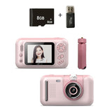 Kids' 2.4 Hd Reversible Camera With 8Gb Memory Card & Reader - Pink PRL-5085903060DBT