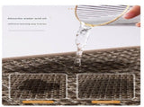 Absorbent & Dirt-Resistant Woven Kitchen Mat - Non-Slip Runner Rug for Home V888-ELOSUNG37068