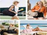 Sports Bag for Women Men with Wet Compartment, Compact Weekend Travel Bag for Training, Sports V1189-LC-HW-00169