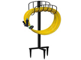 Garden Hose Holder Detachable Metal Pipe Bracket Vertical Garden Hose Storage Rack V1294-YM0901-3111240124411