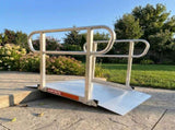 Kartrite Aluminium Safety Handrails for Kartrite 3ft Wheelchair Ramp WCR-01H-3FT-HND